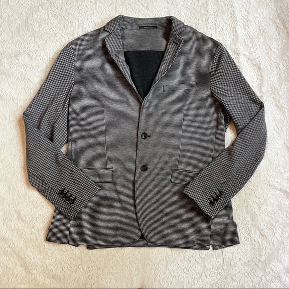 Zara Other - Zara mens micro houndstooth blazer